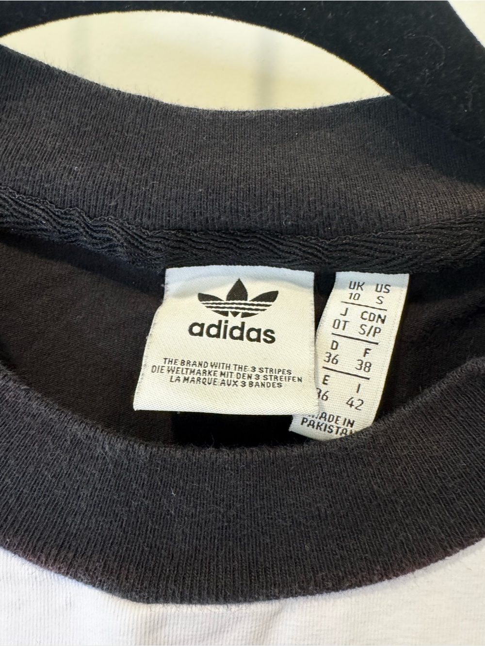 adidas Black and White Graphic T‑Shirt Dress - Picture 4 of 4